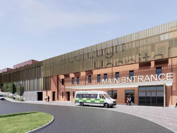 How the front of Scarborough Hospital will look after the revamp
