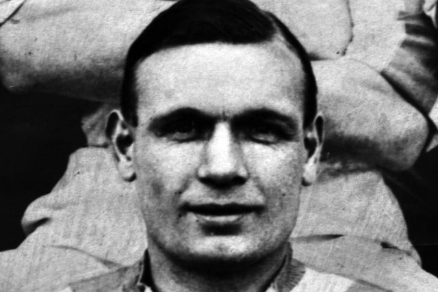 Baker was the first ever captain, following Arthur Fairclough into the club. Baker played for six seasons at Elland Road and won the Second Division in 1923/24. Pic: Varleys.