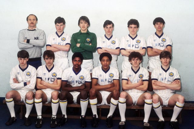 Leeds United juniors. How many do you recognise?