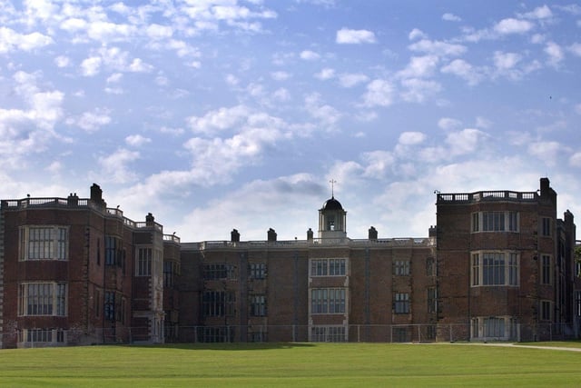 Temple Newsam House reopened after restoration work. Pictured the new view of the front of the historic gem after major reconstruction work to the terracing.