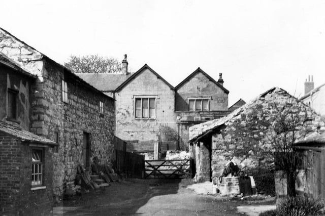 At the time of this photograph in the 1960s the old Church Institute housed Kippax Open Youth Club.