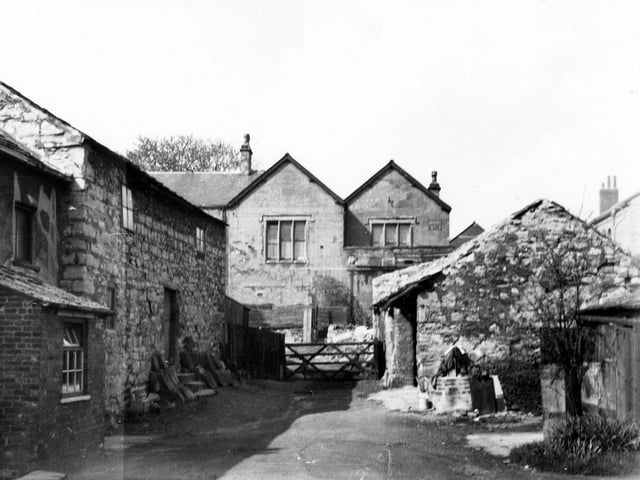 At the time of this photograph in the 1960s the old Church Institute housed Kippax Open Youth Club.