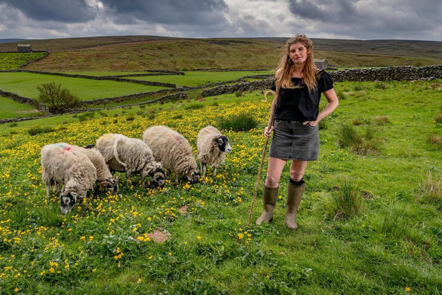 Amanda Owen initially shot to fame as The Yorkshire Shepherdess on Twitter, and has appeared on a number of TV shows. She regularly tweets about life on a working farm.