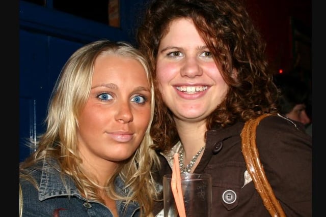 Rebecca and Bea in 2005.