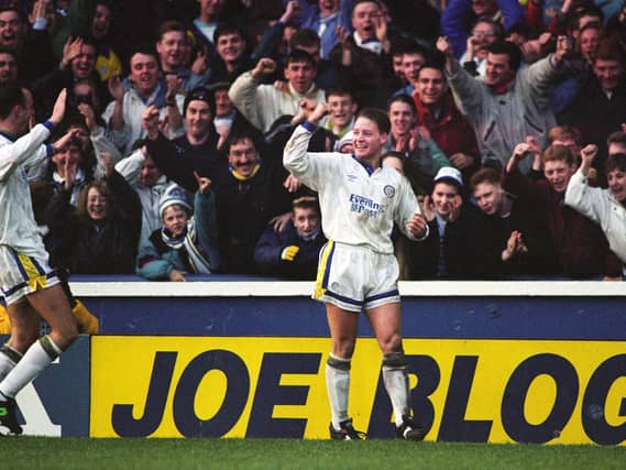 Enjoy these photo memories of David Batty in action for Leeds United. PIC: Varley Picture Agency