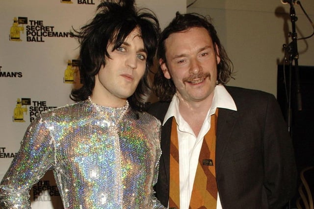Julian Barratt (right) of The Mighty Boosh fame was born in Leeds in 1968. He started as the show's character Howard Moon.