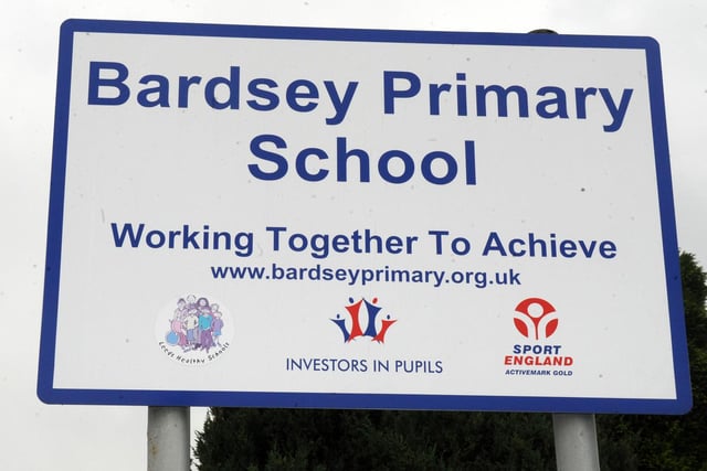 Bardsey Primary School: A number of staff members were told to self-isolate after a member of staff tested positive on Friday September 4