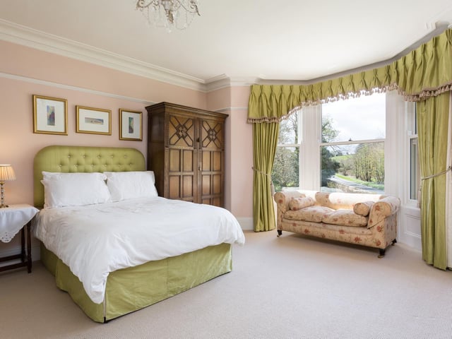 The property offers five bedrooms