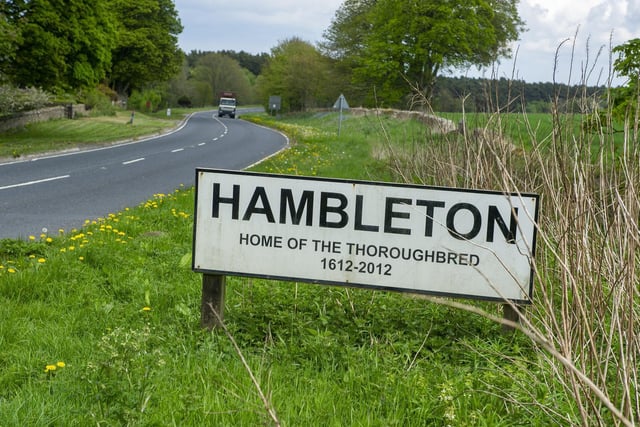 Hambleton - 97.2 per 100,000 (89 new cases), up from 52.4 per 100,000 (48 new cases).