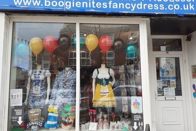Boogienites Fancy Dress, Market Street, Chorley
Boogienites Fancy Dress claim they have fancy dress for everybody - no matter your size or shape. From petite to plus size they have it all.
You can pop into the Chorley shop or browse and order online at http://www.boogienitesfancydress.co.uk/