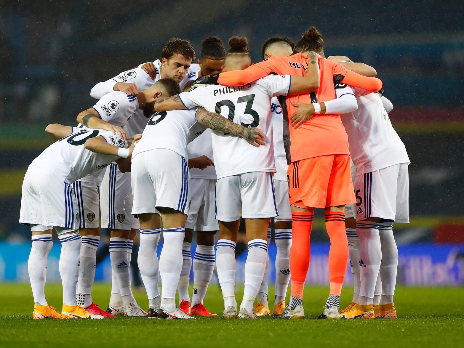 The Whites are back in action on Monday, October 19 at home to Wolves in an 8pm kick-off live on Sky Sports. Photo by Jason Cairnduff - Pool/Getty Images.