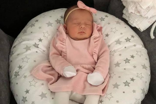 Toni Wardley from Preston shared this lovely picture of Everly Boux who was born on September 17, 2020.