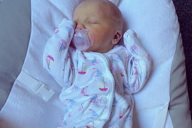 Thanks to Alex Knight, from Preston, for sharing this picture of Rosie who was born on September 24, 2020.