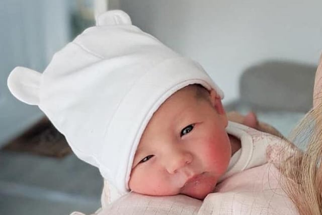 Madison was born on September 18, 2020 at 9:37am at Royal Preston Hospital. Thanks to Gemma Bamber from Preston for sharing.