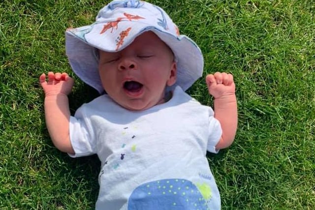 Proud dad Dave Bretherton sent us this picture of Max who was born at RPH on August 30, 2020 - not quite September but close enough :)