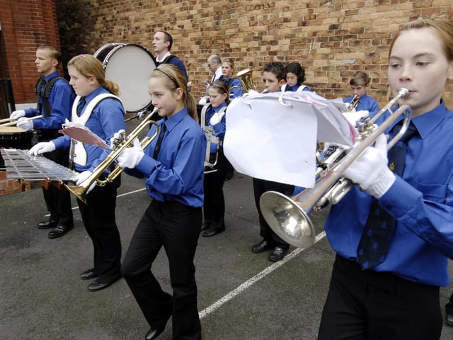 The Boys Brigade hold their Yorkshire County Battalion Founders Day parade in Scarborough, October 2007.