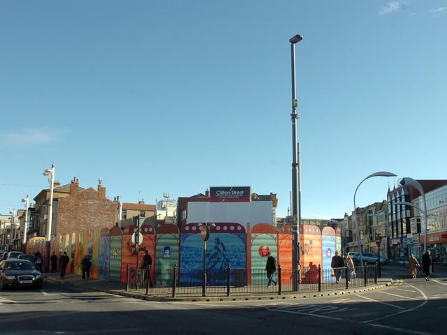 The site was empty and dormant for years, leaving a gaping hole on the corner of Talbot Road and Clifton Street.