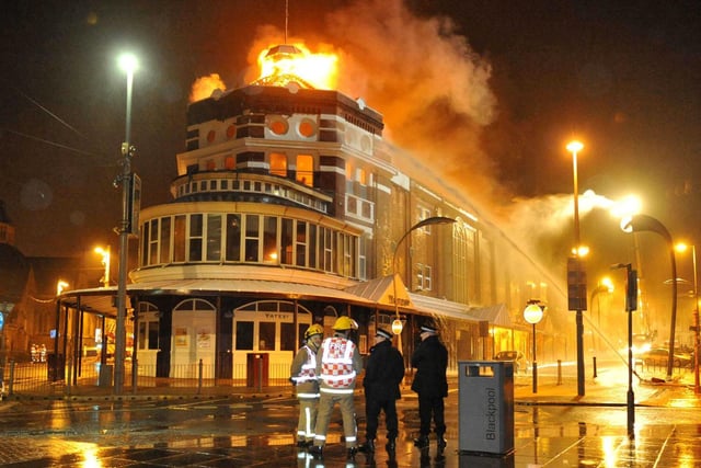 The building was destroyed in a fire in the early hours of Valentine's Day in 2009.