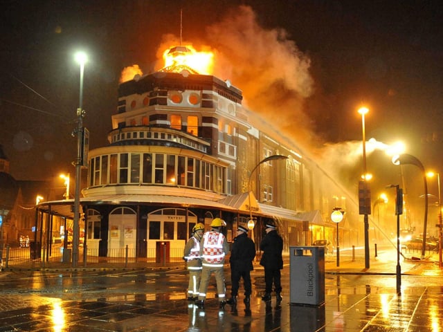 The building was destroyed in a fire in the early hours of Valentine's Day in 2009.