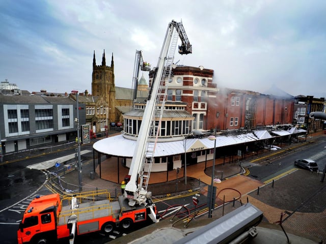 The inferno is estimated to have cost £20 million