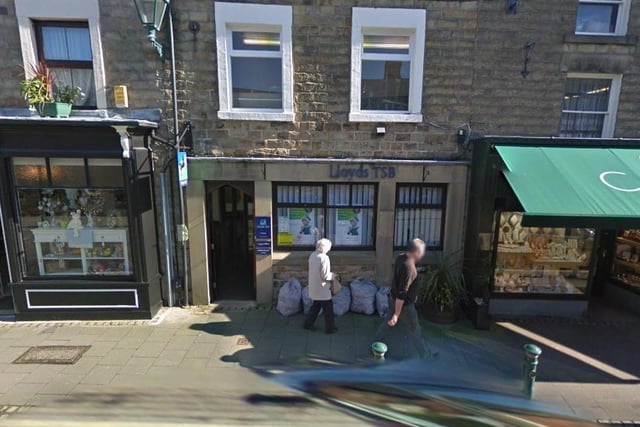 The Lloyds TSB in Garstang is now a gift shop
