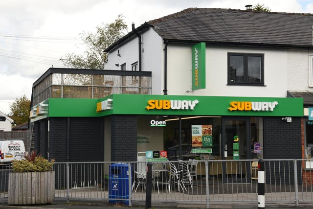 Subway in Penwortham was formerly the RBS