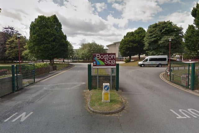 Boston Spa Academy confirmed that one pupil tested positive on Friday, September 18.
