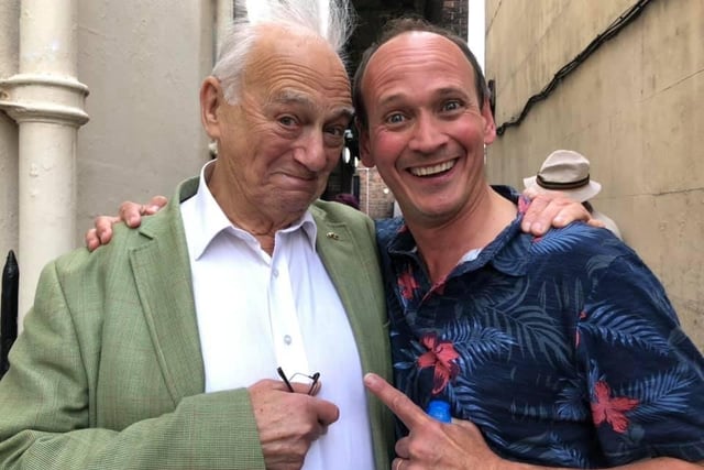 With stage and screen legend Roy Hudd