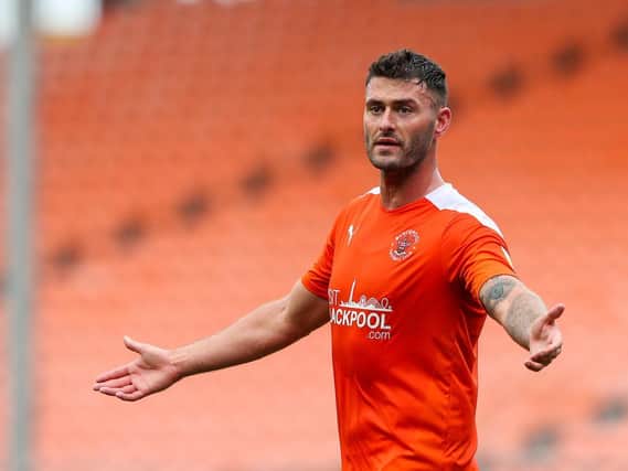 Gary Madine bagged his first goal of the season