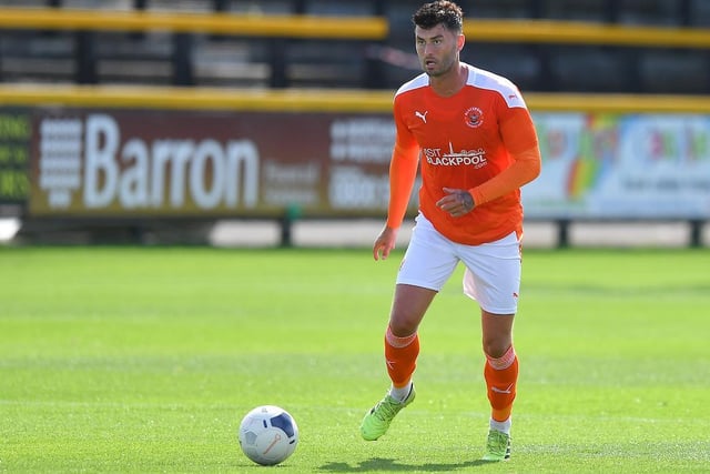 Got a goal back for Blackpool on his first league start of the season. Battled well and occupied his markers.