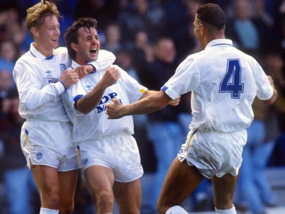 Enioy these memories of Bobby Davison during his Leeds United playing days. PIC: Varley Picture Agency