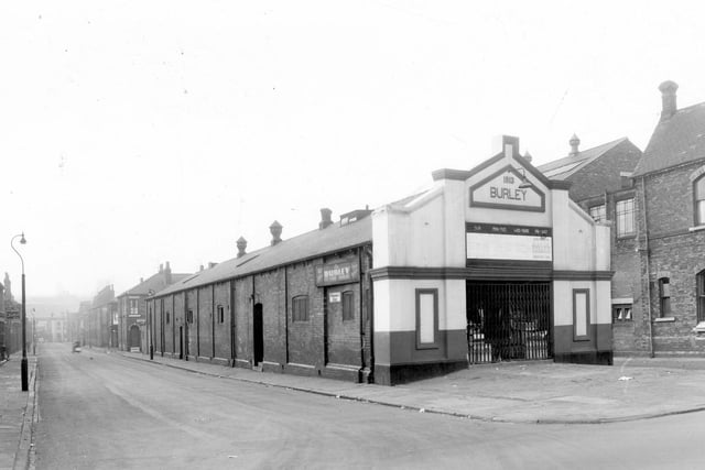 November 1959. Burley Picture House with Wordsworth Street on the left and Roberts Place to the right. Kirkstall Road is at the bottom of Wordsworth Street. This cinema opened on August 2, 1913