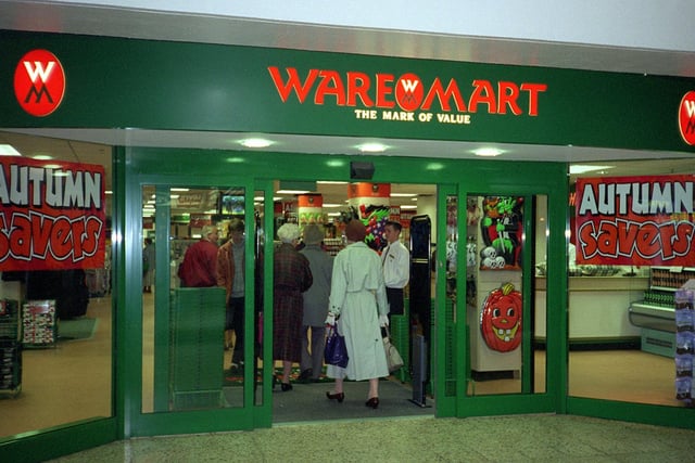 Do you remember Waremart? This shop opened its doors for the first time in the  Merrion Centre.