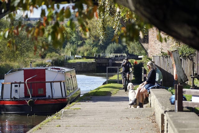 At 34 miles long, the Aire & Calder Navigation is a popular spot for pleasure boats, and provides miles of scenic walks. Visit the navigation at Castleford and Stanley Ferry, or see other waterways, including the Broadcut Moorings, pictured, accessible across the district.