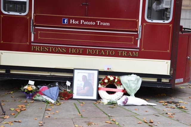 Keith's food cart became a fixture in Preston and his death has led to hundreds of tributes from those who enjoyed tucking into his hot potatoes and parched peas on a visit to the city