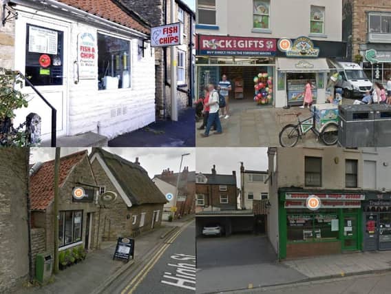 19 takeaways in Scarborough with a five-star food hygiene rating