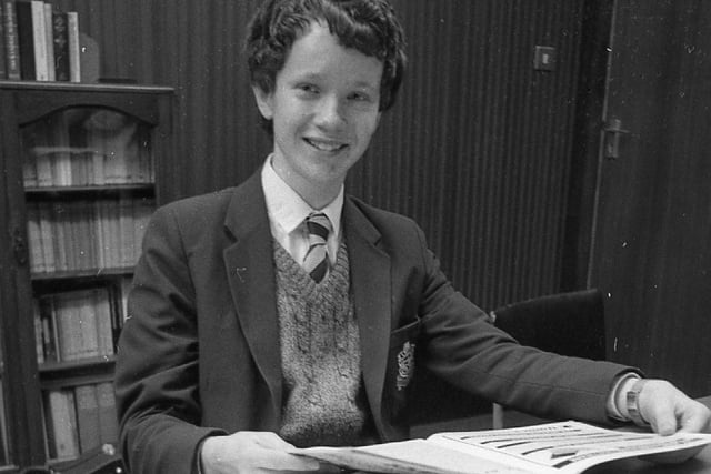 Computer whizz-kid Martin Wren-Hilton, 17, hardly has time for homework. The teenage businessman has not yet left school, but he already has his own firm - Prism Computing. Martin, nicknamed The Prof by classmates at Arnold School, Blackpool, has turned pleasure into profit through his love of computers