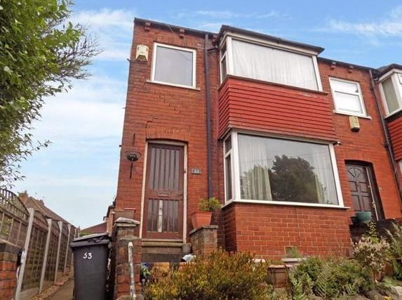 For sale by Sharpes auctions, online auction to be held on Tuesday 27th October 2020 at 12PM. Guide price; £55,000. Attention builders and speculators. A brick built end town house requiring a full programme of modernisation and renovation. Comprising; entrance hall, living room, dining room, off shot kitchen, three bedrooms and bathroom/w.c. Double glazing/central heating (untested). Gardens to front and rear.