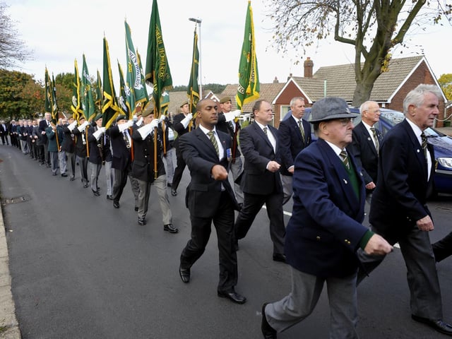 The Green Howards Association held its centenary celebrations in Scarborough.