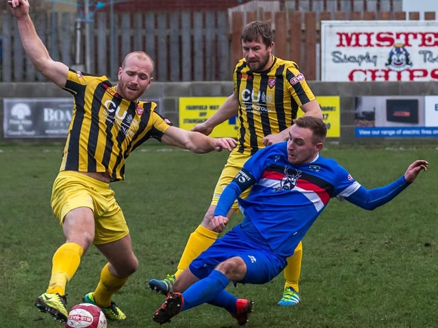 PHOTO FOCUS: Whitby Town v Scarborough Athletic / New Year's Day 2019