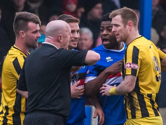 PHOTO FOCUS: Whitby Town v Scarborough Athletic / New Year's Day 2019