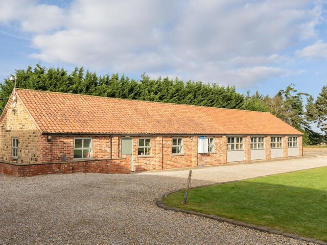 The property has a separate office block