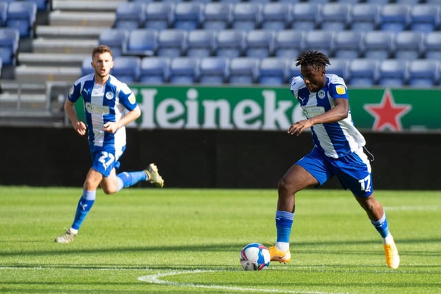 Viv Solomon-Otabor: 7 - Looked dangerous every time he has the ball, Latics have to get it to him more often
