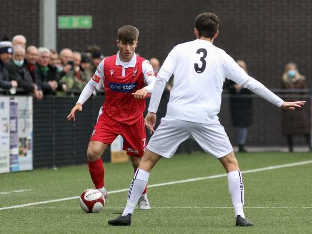 Action from Boro's 1-1 draw with visitors Nantwich

PHOTOS BY MORGAN EXLEY