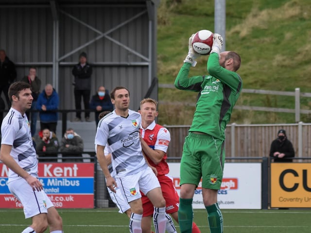 Action from Boro's 1-1 draw with visitors Nantwich

PHOTOS BY MORGAN EXLEY
