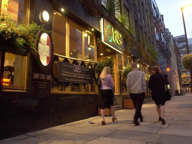 Greek Street in the city centre was undergoing somewhat of a transformation with office space being transformed into restaurants and bars.