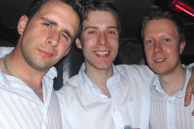 A night out for the lads in Ikon in 2004.