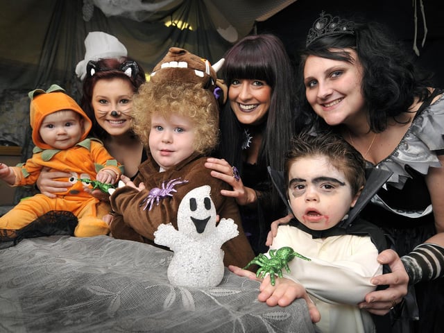 Kids go Hallowe’en crazy at Buttercups Nursery.