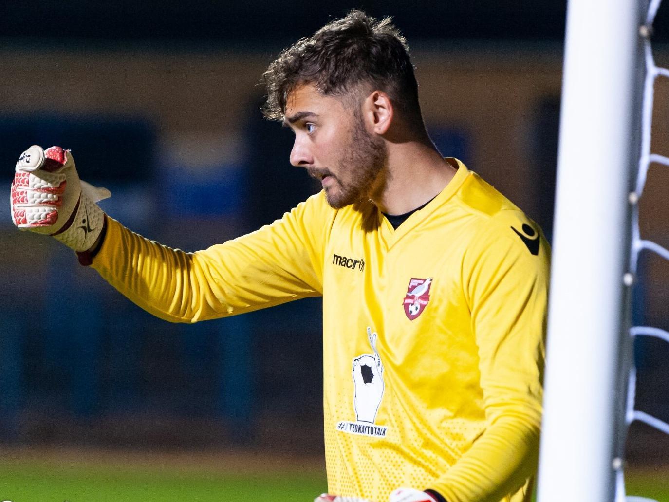 Ryan Whitley (7) Had a worrying moment in second half when fumbling a cross, but made crucial saves to deny Hazel, Fewster and Martin and kicking improved from Saturday's 1-1 draw with Nantwich