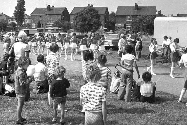 Poolstock summer gala day in 1976